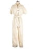 Universal Thread Solid Ivory Jumpsuit Size 8 - photo 1