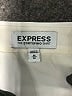 Express 100% Polyester Ivory Long Sleeve Blouse Size M - photo 7
