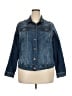 Torrid Blue Denim Jacket Size 2X Plus (2) - photo 1