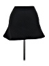 Aqua 100% Polyester Argyle Black Casual Skirt Size M (estimated) - photo 1