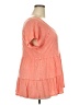 Torrid Orange Short Sleeve Top Size 2X Plus (2) - photo 4
