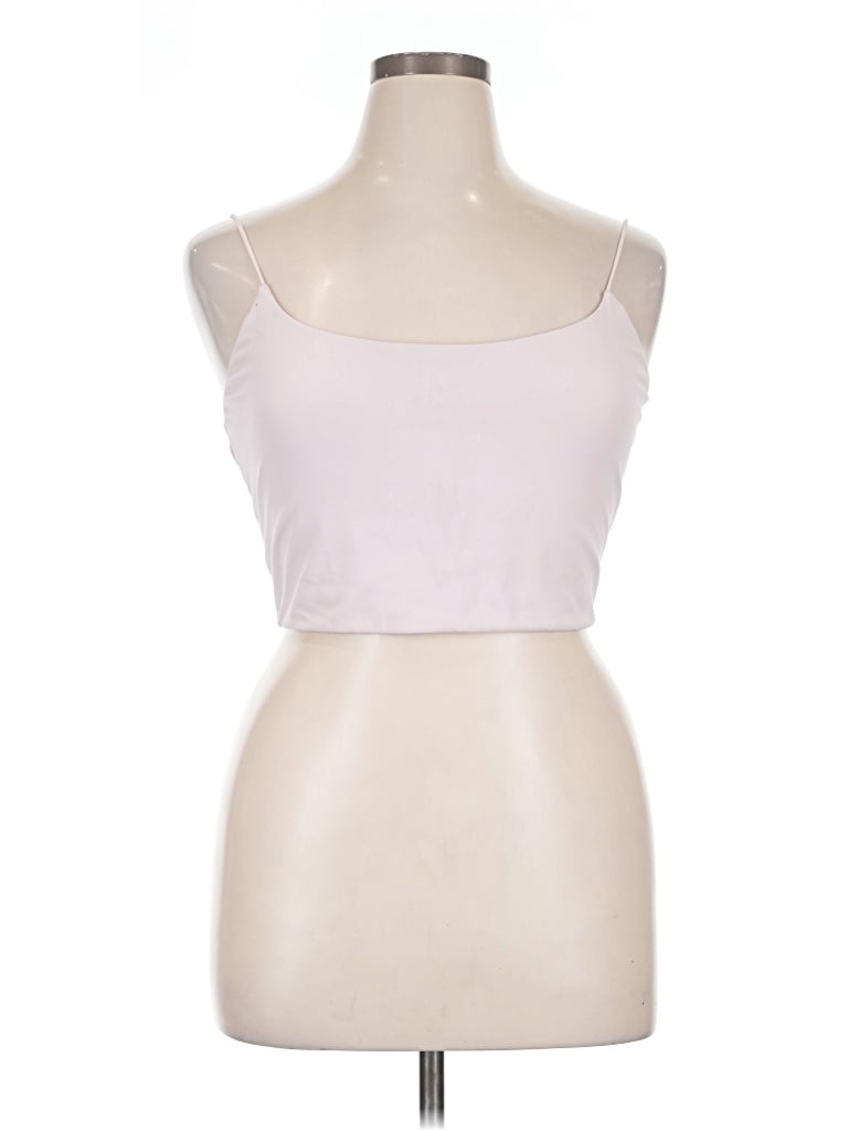 Pre-owned Garage Tube Top Pink Strapless Neckline Tops