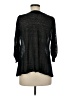 DKNY 100% Linen Black Cardigan Size M - photo 4