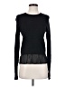 Chelsea28 100% Polyester Black Pullover Sweater Size XS - photo 1