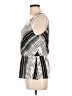 Veronica M. 100% Polyester Silver Sleeveless Blouse Size L - photo 5