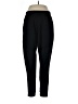 Assorted Brands 100% Polyester Solid Black Track Pants Size L - photo 1