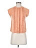 Wit & Wisdom Orange Short Sleeve Blouse Size S - photo 1