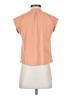 Wit & Wisdom Orange Short Sleeve Blouse Size S - photo 2
