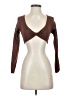 Unbranded Brown 3/4 Sleeve T-Shirt Size S - photo 1