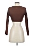 Unbranded Brown 3/4 Sleeve T-Shirt Size S - photo 2