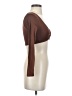 Unbranded Brown 3/4 Sleeve T-Shirt Size S - photo 4