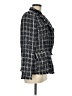 Central Park West Tweed Blue Blazer Size M - photo 4