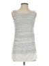 M Rena Silver Sleeveless Top Size S - photo 1