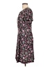 Connected Apparel Floral Black Casual Dress Size 12 (petite) - photo 5