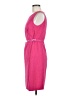 Kasper 100% Polyester Solid Pink Casual Dress Size 6 - photo 5