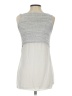 M Rena Silver Sleeveless Top Size S - photo 2
