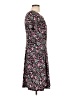 Connected Apparel Floral Black Casual Dress Size 12 (petite) - photo 4