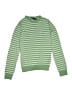 Vineyard Vines 100% Cotton Stripes Green Pullover Sweater Size 12 - 14 - photo 1