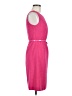 Kasper 100% Polyester Solid Pink Casual Dress Size 6 - photo 4