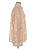 Lili & Lala 100% Polyester Polka Dots Orange Long Sleeve Blouse Size M (estimated) - photo 4