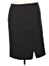 W by Worth 100% Wool Solid Black Wool Skirt Size 14 - photo 1