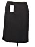 W by Worth 100% Wool Solid Black Wool Skirt Size 14 - photo 2