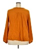 Old Navy Orange Long Sleeve Blouse Size XXL - photo 2