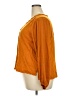 Old Navy Orange Long Sleeve Blouse Size XXL - photo 5