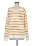 NYDJ Stripes Yellow Pullover Sweater Size M - photo 1