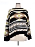 QMack 100% Acrylic Print Black Pullover Sweater Size XL - photo 1