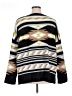QMack 100% Acrylic Print Black Pullover Sweater Size XL - photo 2