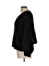 Free People Solid Black Pullover Sweater Size L - photo 5
