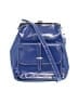 Unbranded 100% Leather Blue Backpack One size - photo 1