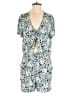 LOFT Beach Paisley Green Romper Size L - photo 1