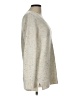 Ann Taylor LOFT Outlet Metallic Silver Pullover Sweater Size L - photo 4