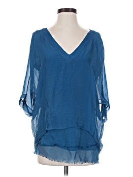 Assorted Brands 3/4 Sleeve Silk Top