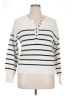 Sanctuary 100% Cotton Stripes White Pullover Sweater Size XL - photo 1