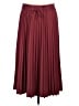 Athleta Solid Burgundy Formal Skirt Size M - photo 1