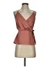 Express 100% Polyester Brown Sleeveless Blouse Size S - photo 1