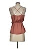 Express 100% Polyester Brown Sleeveless Blouse Size S - photo 2