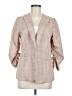 Skies Are Blue Checkered-gingham Tan Blazer Size M - photo 1