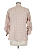Skies Are Blue Checkered-gingham Tan Blazer Size M - photo 2