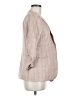 Skies Are Blue Checkered-gingham Tan Blazer Size M - photo 4