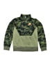 Nike 100% Polyester Camo Green Zip Up Hoodie Size 6 - photo 1