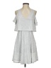 BCBGeneration Solid Gray Casual Dress Size XS - photo 1