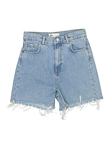 Zara Denim Shorts (view 1)