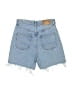 Zara 100% Cotton Blue Denim Shorts Size 2 - photo 2