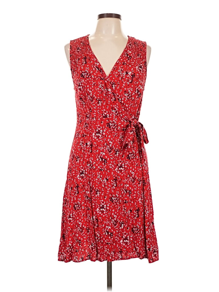 Pre-owned Universal Thread Casual Dress In Red