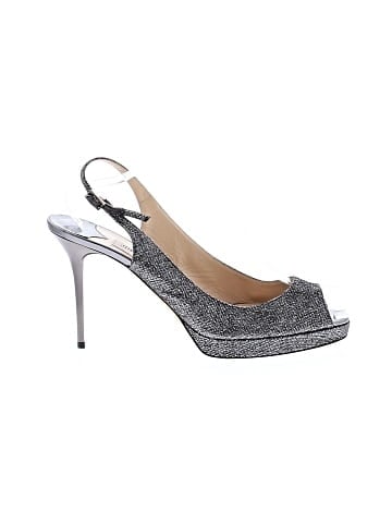Jimmy Choo Peep Toe Pumps (view 1)