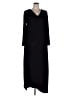 ELOQUII Solid Black Casual Dress Size 14 Plus - photo 1